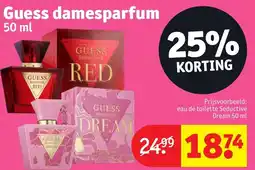 Kruidvat Guess damesparfum aanbieding