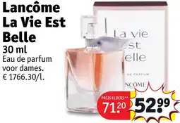 Kruidvat Lancôme La Vie Est Belle aanbieding