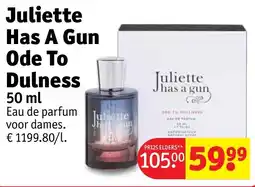 Kruidvat Juliette Has A Gun Ode To Dulness aanbieding