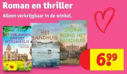 Kruidvat Roman en thriller aanbieding