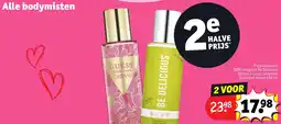 Kruidvat Alle bodymisten aanbieding
