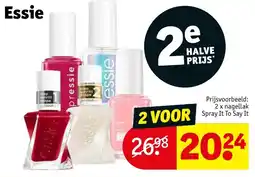 Kruidvat Essie aanbieding