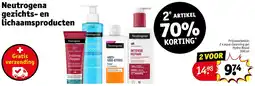 Kruidvat Neutrogena gezichts en lichaamsproducten aanbieding