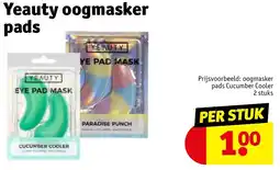 Kruidvat Yeauty oogmasker pads aanbieding