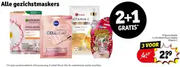 Kruidvat Alle gezichstmaskers aanbieding