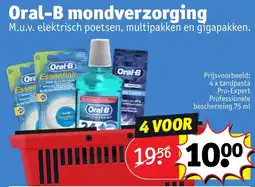 Kruidvat Oral B mondverzorging aanbieding