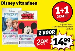 Kruidvat Disney vitaminen aanbieding