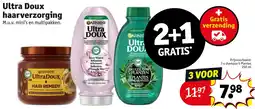 Kruidvat Ultra Doux haarverzorging aanbieding