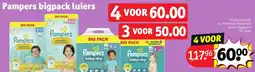 Kruidvat Pampers bigpack luiers aanbieding
