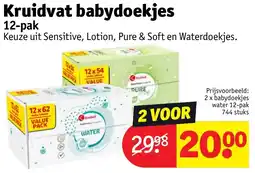 Kruidvat Kruidvat babydoekjes aanbieding