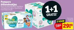 Kruidvat Pampers billendoekjes aanbieding