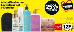 Kruidvat Alle zelfbruiners en bodylotions met zelfbruiner aanbieding