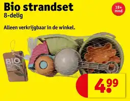 Kruidvat Bio strandset aanbieding