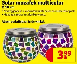 Kruidvat Solar mozaïek multicolor aanbieding