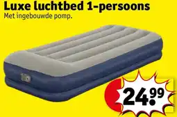 Kruidvat Luxe luchtbed 1 persoons aanbieding