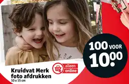 Kruidvat Kruidvat Merk foto afdrukken aanbieding