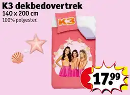 Kruidvat K3 dekbedovertrek aanbieding