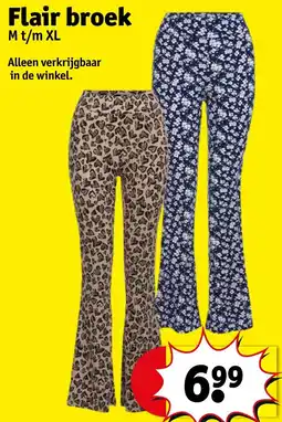 Kruidvat Flair broek aanbieding
