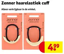 Kruidvat Zenner haarelastiek cuff aanbieding