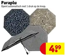 Kruidvat Paraplu aanbieding