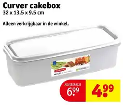 Kruidvat Curver cakebox aanbieding