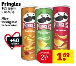 Kruidvat Pringles aanbieding