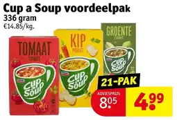 Kruidvat Cup a Soup voordeelpak aanbieding