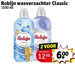 Kruidvat Robijn wasverzachter Classic aanbieding