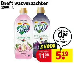 Kruidvat Dreft wasverzachter aanbieding