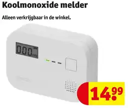 Kruidvat Koolmonoxide melder aanbieding