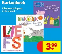 Kruidvat Kartonboek aanbieding