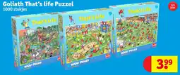 Kruidvat Goliath That's life Puzzel aanbieding