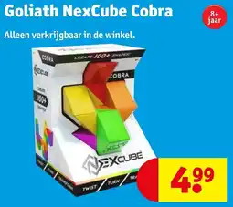 Kruidvat Goliath NexCube Cobra aanbieding
