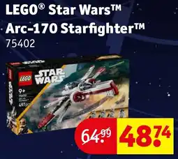 Kruidvat LEGO Star Wars™ Arc-170 Starfighter™ aanbieding