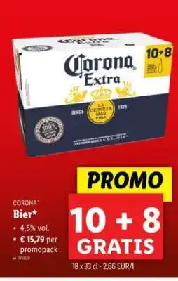 Lidl CORONA Extra aanbieding