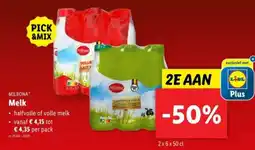 Lidl MILBONA Melk aanbieding