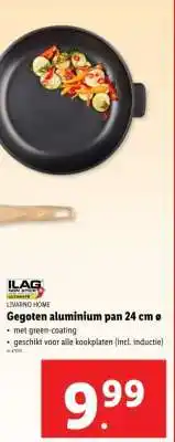 Lidl Gegoten aluminium pan 24 cm ø aanbieding