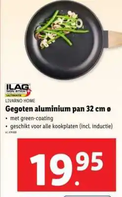Lidl LIVARNO HOME Gegoten aluminium pan 32 cm ø aanbieding