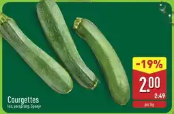 ALDI Courgettes aanbieding