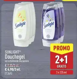 ALDI Sunlight Douchegel aanbieding
