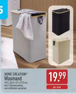 ALDI HOME CREATION Wasmand aanbieding