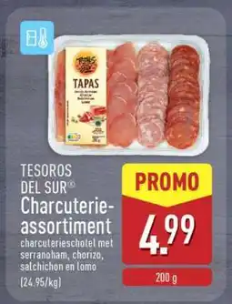 ALDI TESOROS DEL SUR Charcuterie-assortiment aanbieding