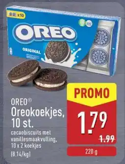 ALDI OREO Oreokoekjes, 10 st aanbieding