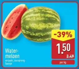 ALDI Watermeloen aanbieding