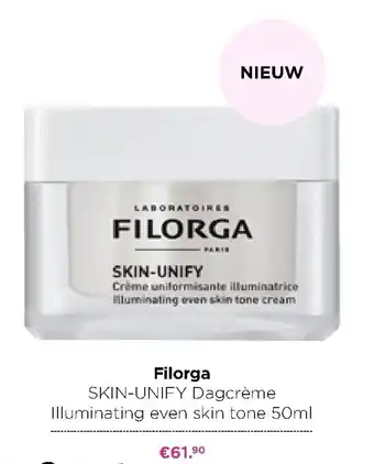 ICI PARIS XL Filorga Skin-Unify Dagcreme Illuminating even skin tone 50ml aanbieding