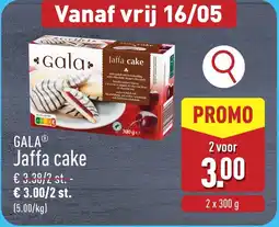 ALDI Gala Jaffa cake aanbieding