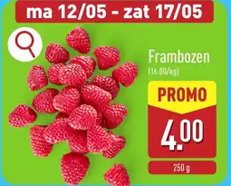 ALDI Frambozen aanbieding