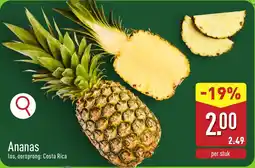 ALDI Ananas aanbieding