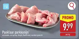 ALDI Panklaar parkkonijn aanbieding