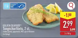 ALDI Golden Seafood Tongscharfilets aanbieding